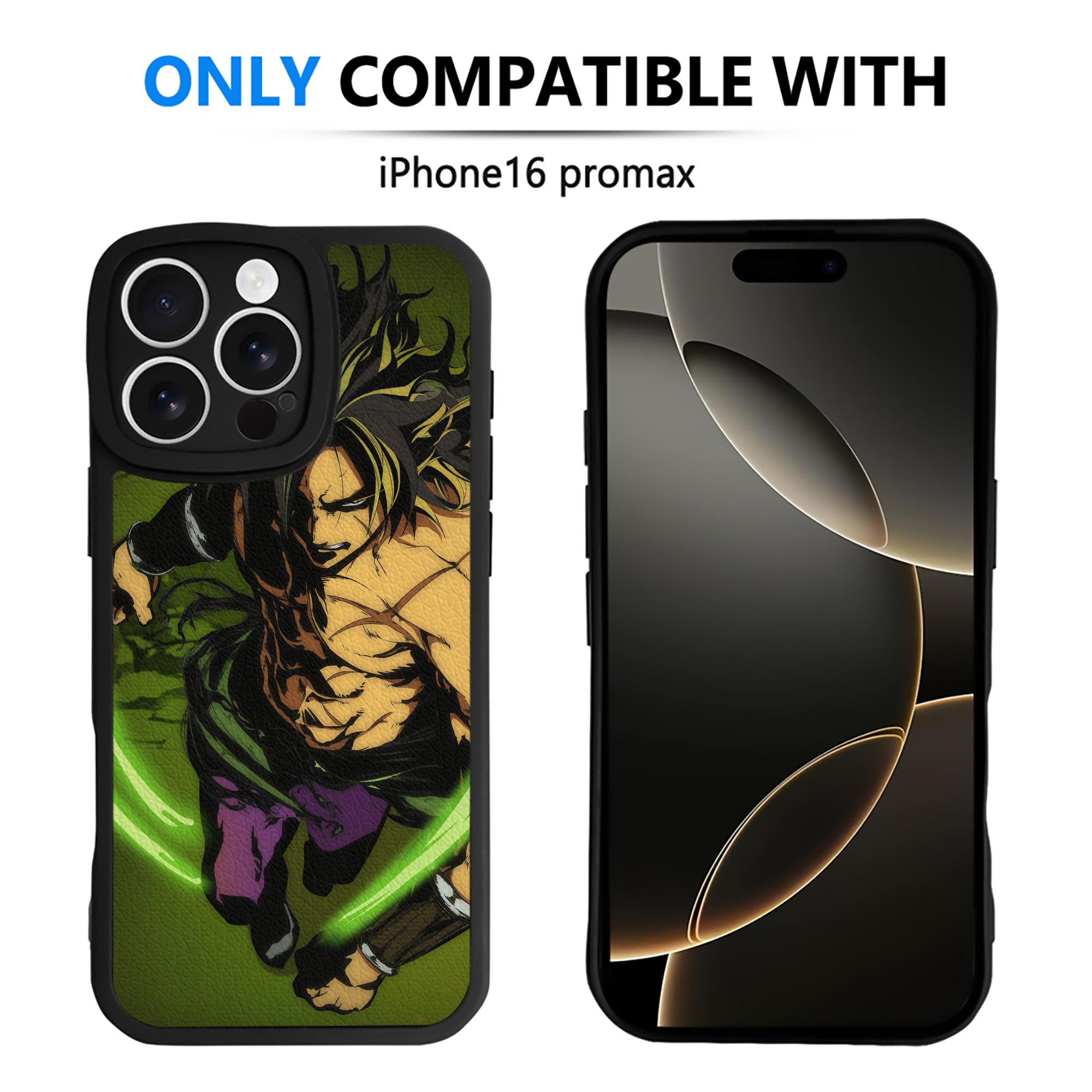 （画像用） ドラゴンボール DRAGON BALL 【iPhone 16シリーズ対応】シリコンスマホケース（レザー調） 材質：シリコン